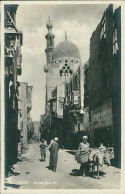 EGYPT - CAIRO - NATIVE QUARTER - PUBLISHERS LEHNERT & LANDROCK - RPPC POSTCARD 1920s (12674) - Cairo