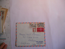 Lettre Par Avion Pour Les USA - 1961-....