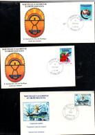 NOUVELLE CALEDONIE LOT DE 45 FDC - Kilowaar (max. 999 Zegels)