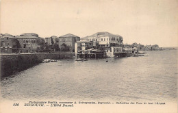 Liban - BEYROUTH - L'Hôtel Bassoul - Ed. Photographie Bonfils, Successeur A. Guiragossian 130 - Libanon