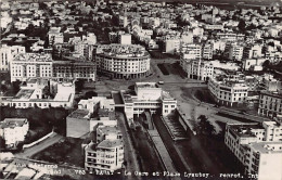 Maroc - RABAT - La Gare Et Place Lyautey - Ed. M.G. Durand 753 - Rabat