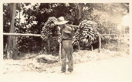 Cuba - GUANTANAMO BAY - Banana Carrier - REAL PHOTO - Ed. Desconocido  - Kuba