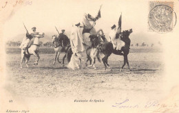 Algérie - Fantasia De Spahis - Ed. J. Geiser 33 - Escenas & Tipos