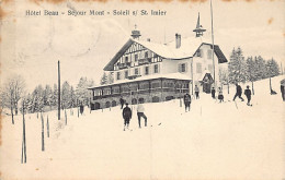 MONT-SOLEIL (BE) Hôtel Beau Séjour - Mont-Soleil S/St. Imier - Karte Beschädigt, Siehe Scan - Ed. J.R 161 - Altri & Non Classificati