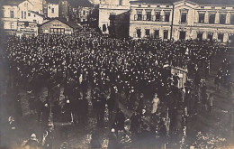 Czech Rep. - ORLAU Today ORLOVA - Demonstration During The Division Of Cieszyn Silesia, 12 Febr. 1920 - REAL PHOTO. - Tschechische Republik