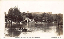 CIUDAD DE MÉXICO - Lago Y Castillo De Chapultepec - REAL PHOTO - Ed. Desconocido 50 - Mexico