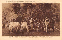 India - A Mobile Dispensary Of The Missionary Catechists Of Mary Immaculate - Publ. Oeuvre De La Sainte-Enfance  - Indien