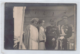 Romania - Ferdinand I Al României, Regina Maria, Regina Maria A Iugoslaviei și Alexandru I Al Iugoslaviei - REAL PHOTO - Roemenië