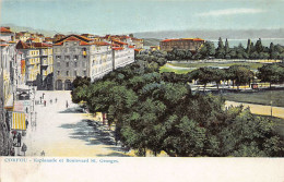 Greece - CORFU - The Esplanade And The St. Georges Boulevard - Publ. A. Farrugia  - Griechenland
