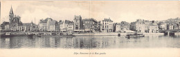 LIÈGE - Panorama De La Rive Gauche - CARTE DOUBLE - Lüttich