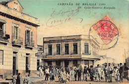 Campana De Melilla 1909 - Calle General Margallo - Ed. Boumendil 29 - Melilla