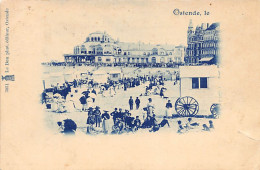 België - OOSTENDE (W. Vl.) Het Strand - Jaar 1899 - Uitg. Le Bon 3031 - Oostende