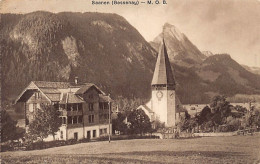 Suisse - Gessenay (BE ) Saanen - Gesamtansicht - Kirche - Ed. Louis Burgy  - Gessenay