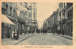 Luxembourg-Ville - Rue De L'Arsenal Et Grande-Rue - Ed. Ch. Bergeret 10 - Luxemburg - Town
