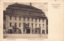 Romania - SIBIU - Palais Brukenthal - Gemälde-Galerie Und Bibliothek - Ed. Emil Fischer  - Roemenië