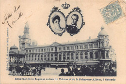 OOSTENDE (W. Vl.) Souvenir De La Joyeuse Entrée Du Prince Et De La Princesse Alb - Oostende