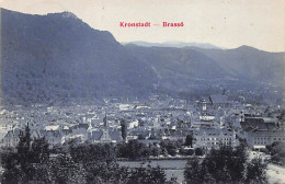 Romania - BRASOV - Bird's Eye View. Postally Used Postcard (stamp Missing). - Romania