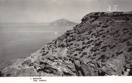 Greece - SOUNION - The Temple - REAL PHOTO - Publ. Unknown  - Grèce