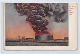 Usa - FINDLAY (OH) The Burning Oil Tank - SEE SCANS FOR CONDITION - Autres & Non Classés