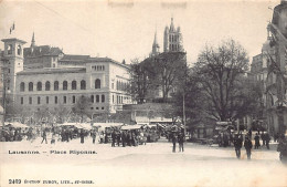 LAUSANNE (VD) Place Riponne - Ed. Burgy 2469 - Lausanne