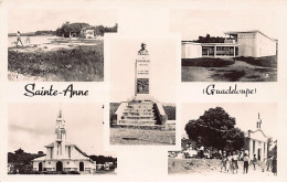 Guadeloupe - SAINTE-ANNE - Plage - Groupe Scolaire - Monument Schoelcher - Église Du Bourg - Église De Douville - Ed. Ca - Autres & Non Classés