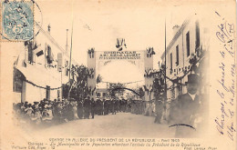 Algérie - CHÉRAGAS - Voyage Du Pdt De La République En 1903 - La Municipalité Et La Population Attendant L'arrivée - Sonstige & Ohne Zuordnung