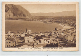 Italia - MONDELLO-LIDO (Palermo) Panorama Da Monte Gallo - Palermo