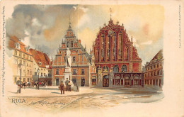 Latvia - RIGA - House Of The Blackheads - LITHO - Publ. Emil Maurach  - Lettonie