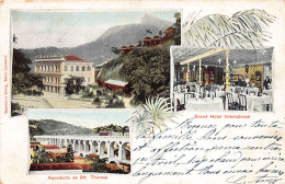 BRASIL Brazil - RIO DE JANEIRO - Grand Hotel International - Aqueducto De Santa Theresa - Ed. Wallmanns  - Rio De Janeiro