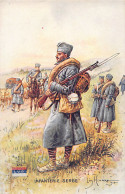 Serbia - Serbian Infantry, By Léon Hingre (1915) - Serbie