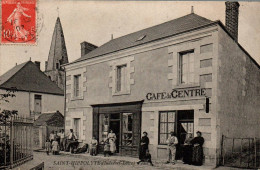 N°2591 W -cpa Sainte Hippolyte -café Du Centre- - Sonstige & Ohne Zuordnung