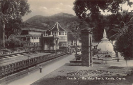 Sri Lanka - KANDY - Temple Of The Holy Tooth - Publ. Plâté Ltd. 38 - Sri Lanka (Ceylon)