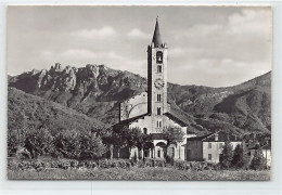 Svizzera - Tesserete (TI) Denti Della Vecchia - Chiesa Santo Stefano De Tesserete - Ed. Foto Brunel 1186 - Tesserete 
