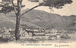 MONTE CARLO - Vue Générale - Ed. Giletta 711 - Other & Unclassified