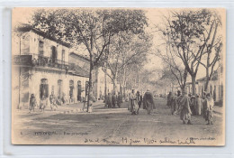 Kabylie - TIZI OUZOU - Rue Principale - Hôtel & Café V. Fabre - VOIR LES SCANS POUR L'ÉTAT - Ed. J. Geiser 4 - Autres & Non Classés