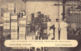 MOLENBEEK SAINT JEAN (Brux. Cap.) Chocolaterie Les Patrons Patissiers Réunis De Belgique - Rue Delaunoy 64 - Salle D'exp - St-Jans-Molenbeek - Molenbeek-St-Jean