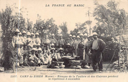 La France Au Maroc - CAMP De ZIREG - Kiosque De La Fanfare Et Des Clairons Pendant La Répétition D'ensemble - Ed. Boumen - Autres & Non Classés