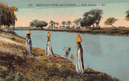 EGYPT - Egyptian Types And Scenes - Water Carriers - Publ. LL 157 - Autres & Non Classés