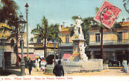 Cuba - LA HABANA - Plaza De Albear Ed. The Rotograph Co. 12019 - Kuba