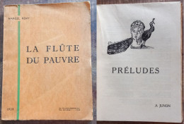La Flûte Du Pauvre, Marcel Remy---Vaillant-Carmanne, 1939 - Altri & Non Classificati