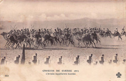 Egypt - World War One - Egyptian Cavalry Mounted On Camels - Publ. Colas & Cie 321 - Persons