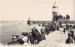 Guernsey - ST. PETER PORT - The White Rock - Watching For The Mail Boat - Publ. Levy L.L. 24 - Guernsey