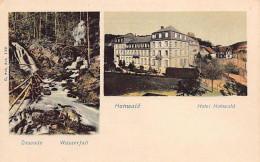 LE HOHWALD - Hôtel Hohwald- Cascade - Ed. : G. Sch. Schirmeck - Sonstige & Ohne Zuordnung