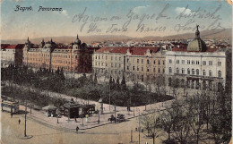 Croatia - ZAGREB - Panorama - Publ. M.J. 124 - Croatie