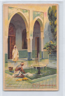 FEZ Fès - Litho - Intérieur Marocain - Ed. Compagnie Générale Transatlantique  - Fez (Fès)