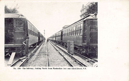 NEW YORK CITY - The Subway, Looking North From Manhattan Ave. & 123rd Street - Manhattan