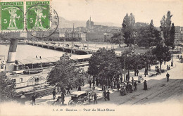 Genève - Bateau Salon Montreux - Pont Du Mont-Blanc - Genève