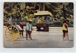 China - HONG KONG - Sedan Chair And Rickshaw - Publ. M. Sternberg 11 - Cina (Hong Kong)