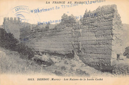 Maroc - DEBDOU - Les Ruines De La Haute Casbah - Ed. Boumendil 1013 - Otros & Sin Clasificación