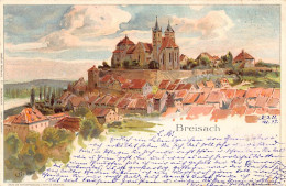 Breisach (BW) Litho Verl. J. Velten, Karlsruhe - Breisach